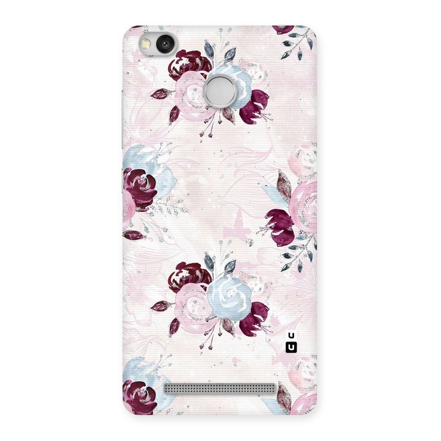 Artsy Florasy Back Case for Redmi 3S Prime