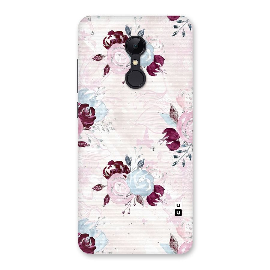 Artsy Florasy Back Case for Redmi 5