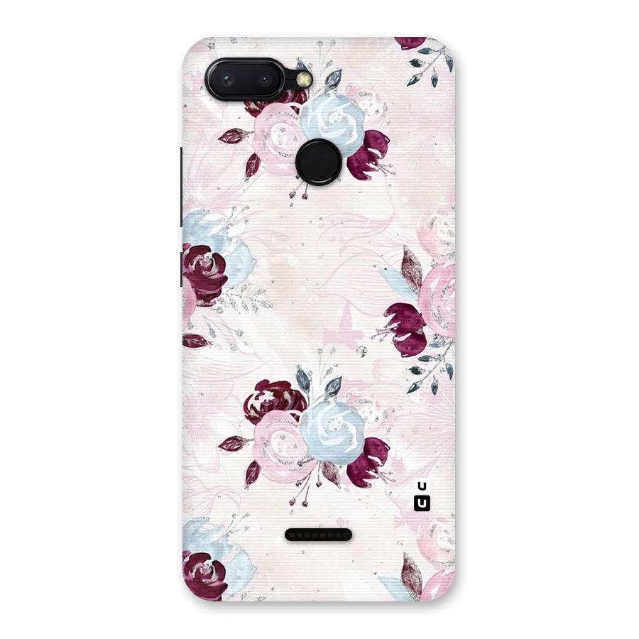 Artsy Florasy Back Case for Redmi 6