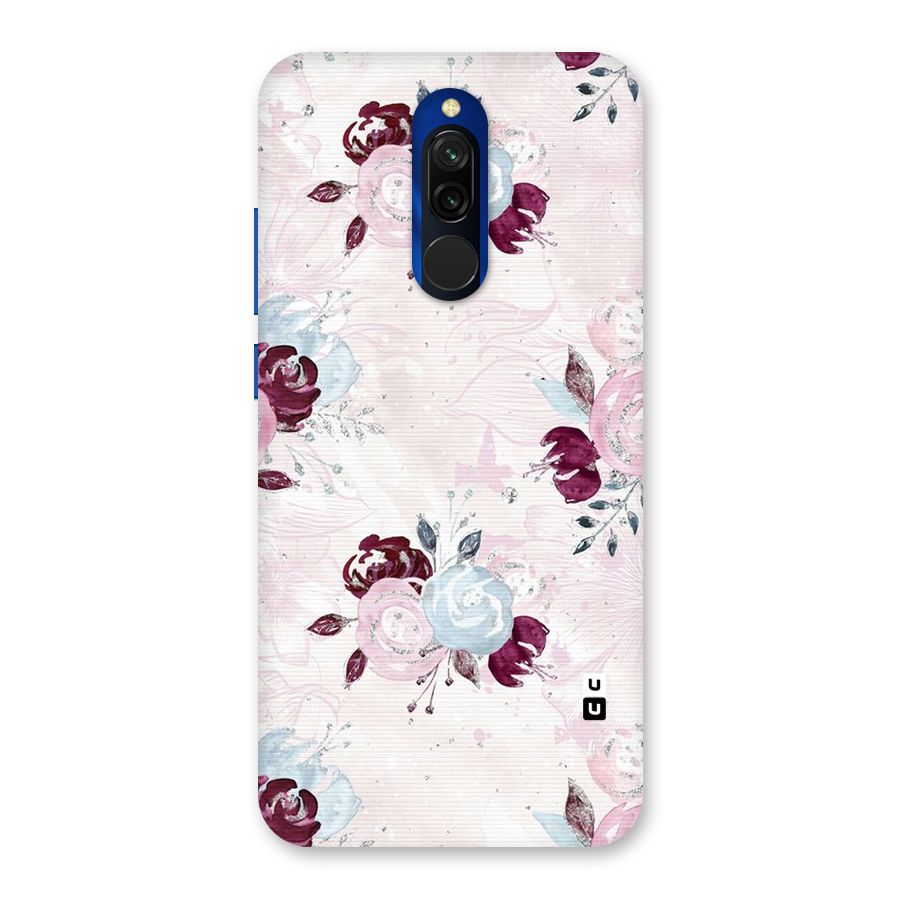 Artsy Florasy Back Case for Redmi 8