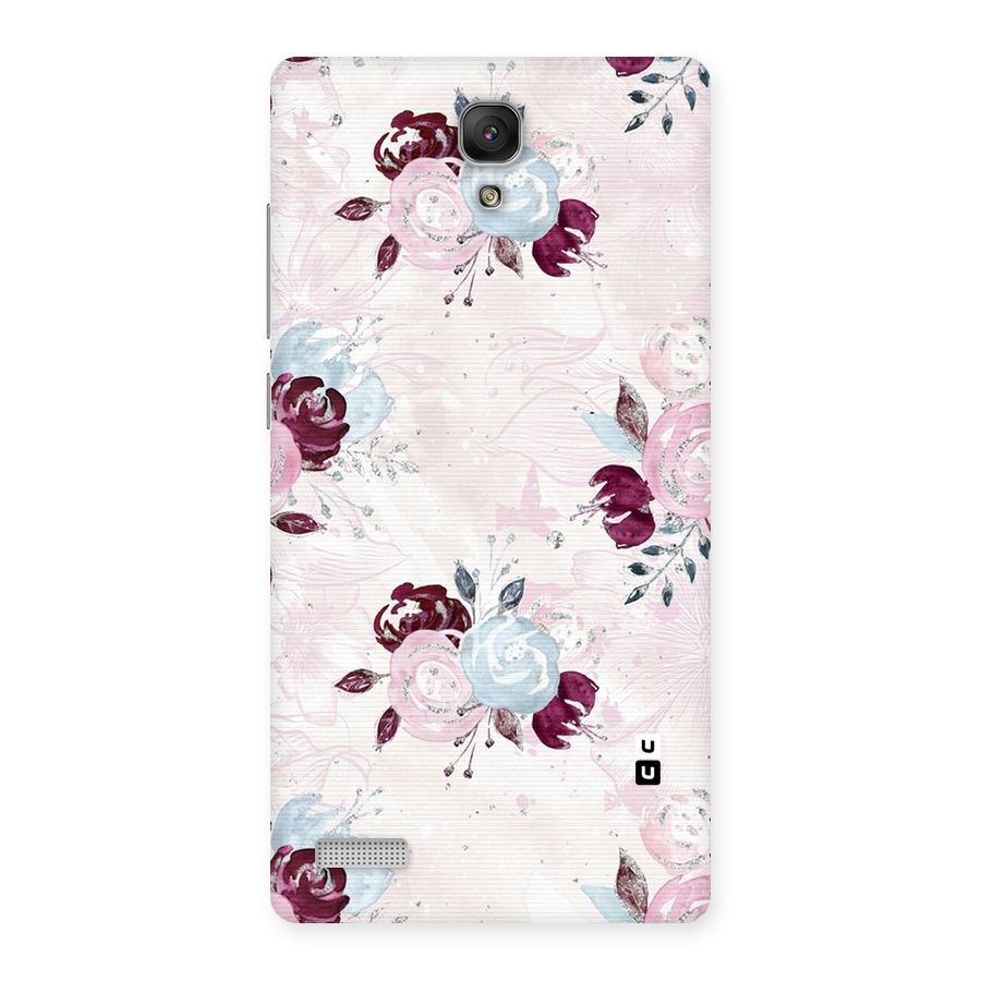 Artsy Florasy Back Case for Redmi Note