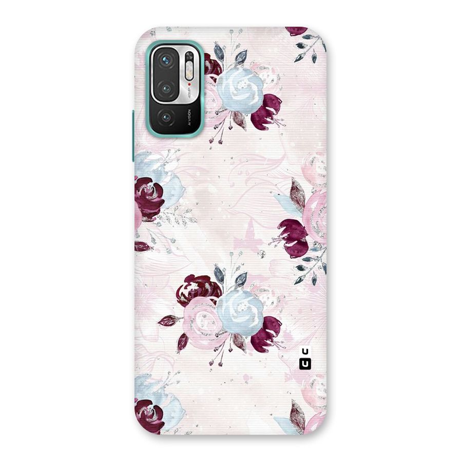 Artsy Florasy Back Case for Redmi Note 10T 5G