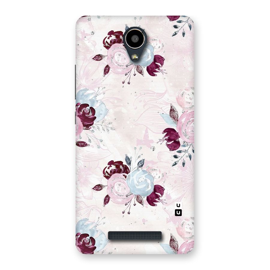 Artsy Florasy Back Case for Redmi Note 2