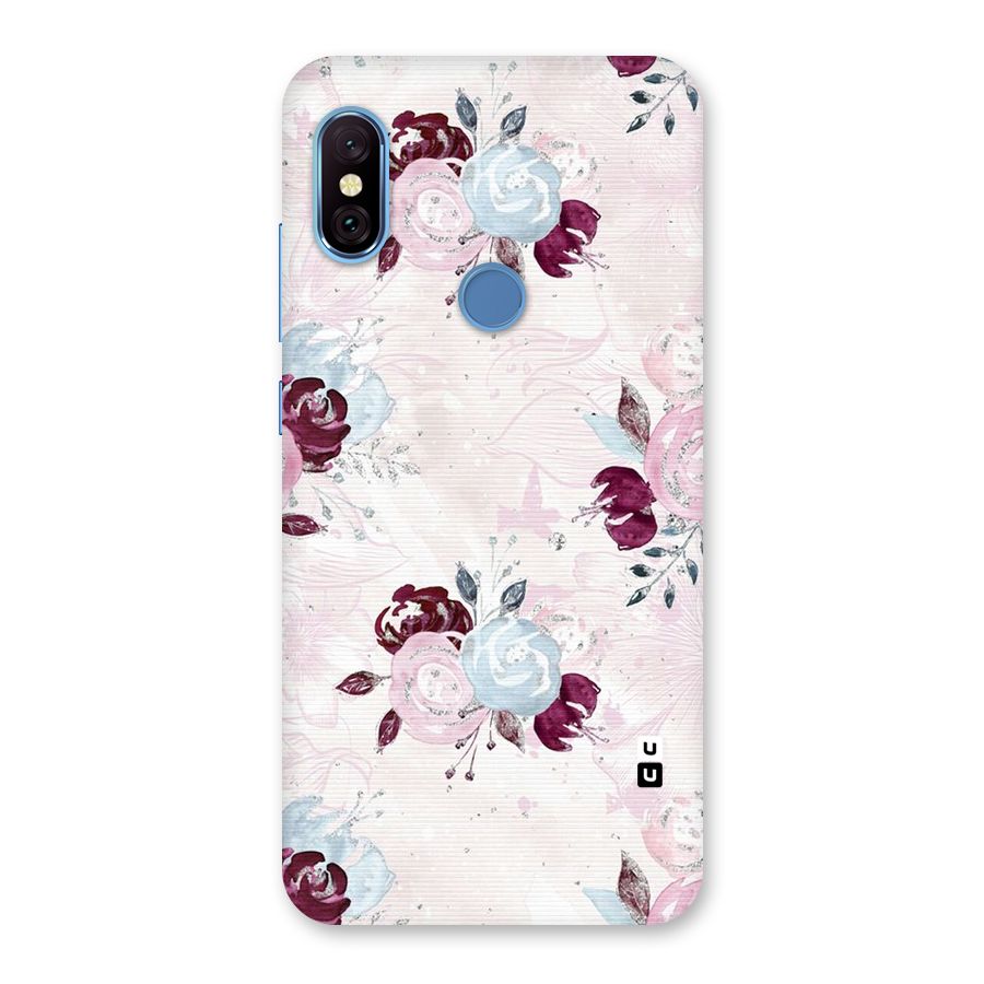 Artsy Florasy Back Case for Redmi Note 6 Pro