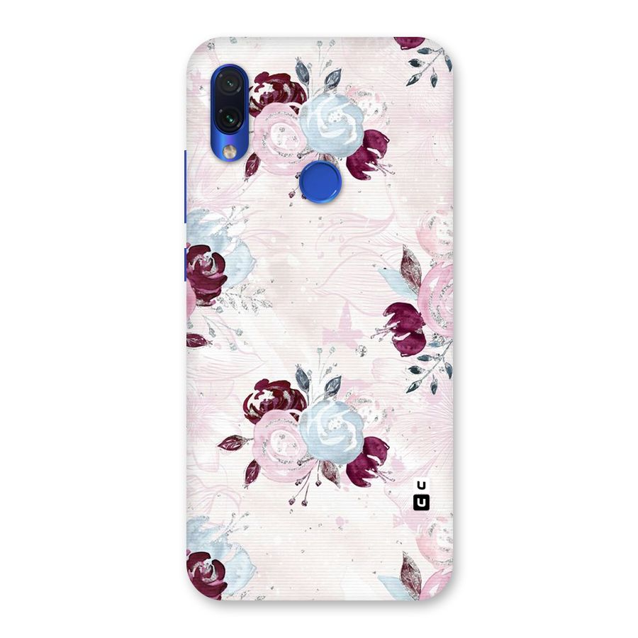 Artsy Florasy Back Case for Redmi Note 7