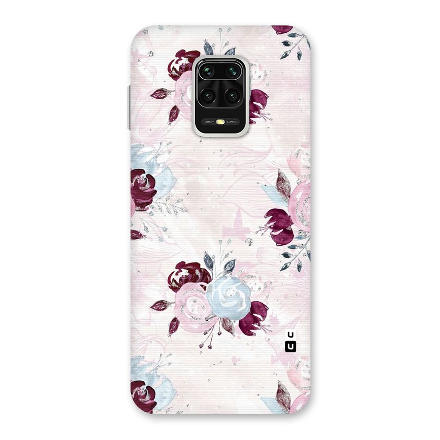 Artsy Florasy Back Case for Redmi Note 9 Pro