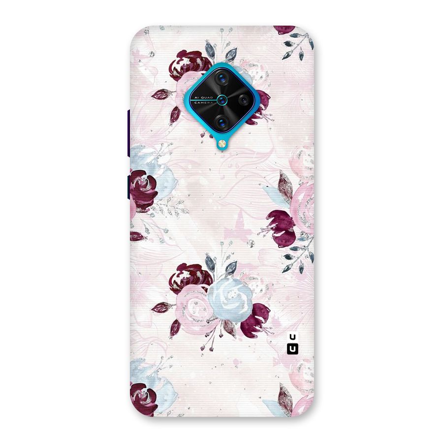 Artsy Florasy Back Case for Vivo S1 Pro