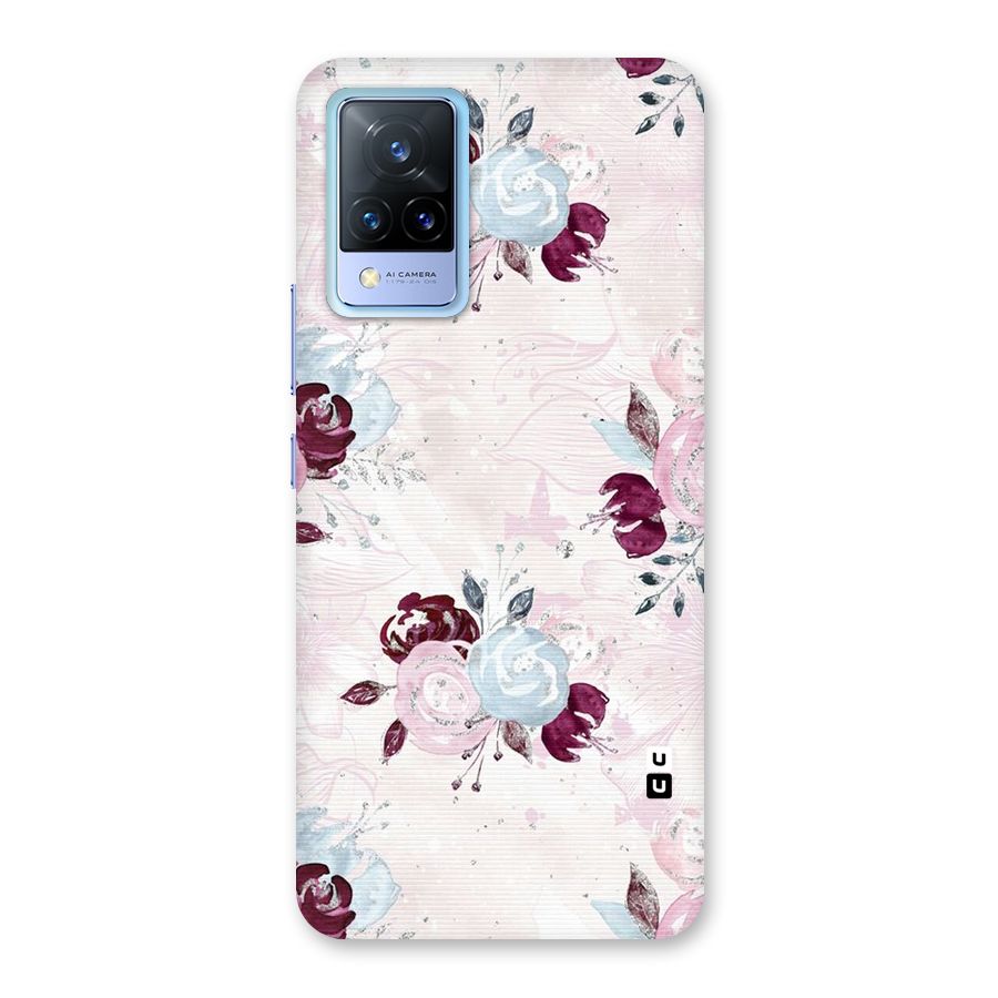 Artsy Florasy Back Case for Vivo V21 5G