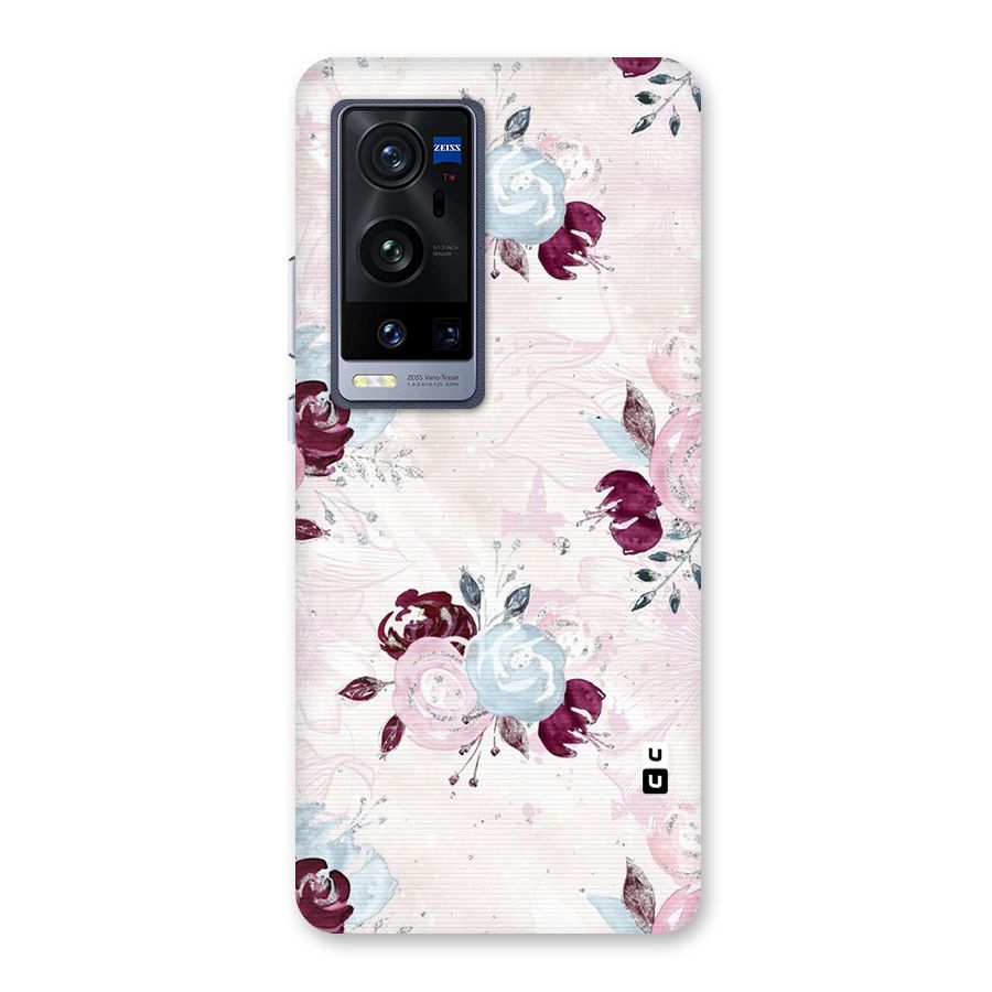 Artsy Florasy Back Case for Vivo X60 Pro Plus
