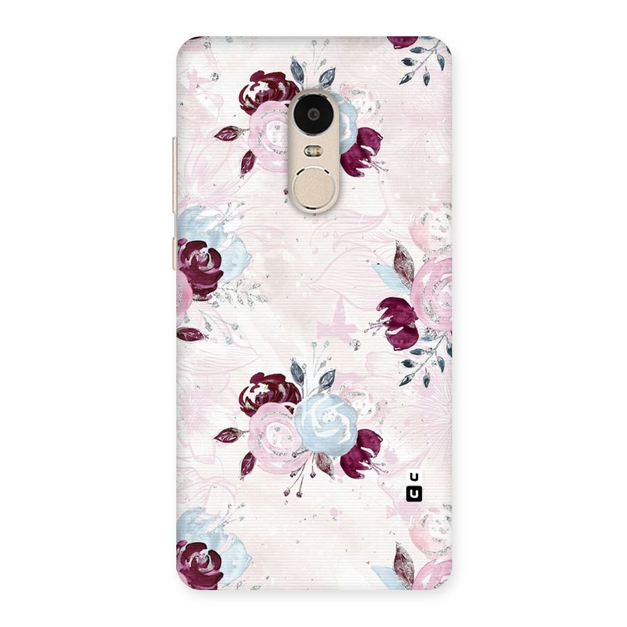 Artsy Florasy Back Case for Xiaomi Redmi Note 4