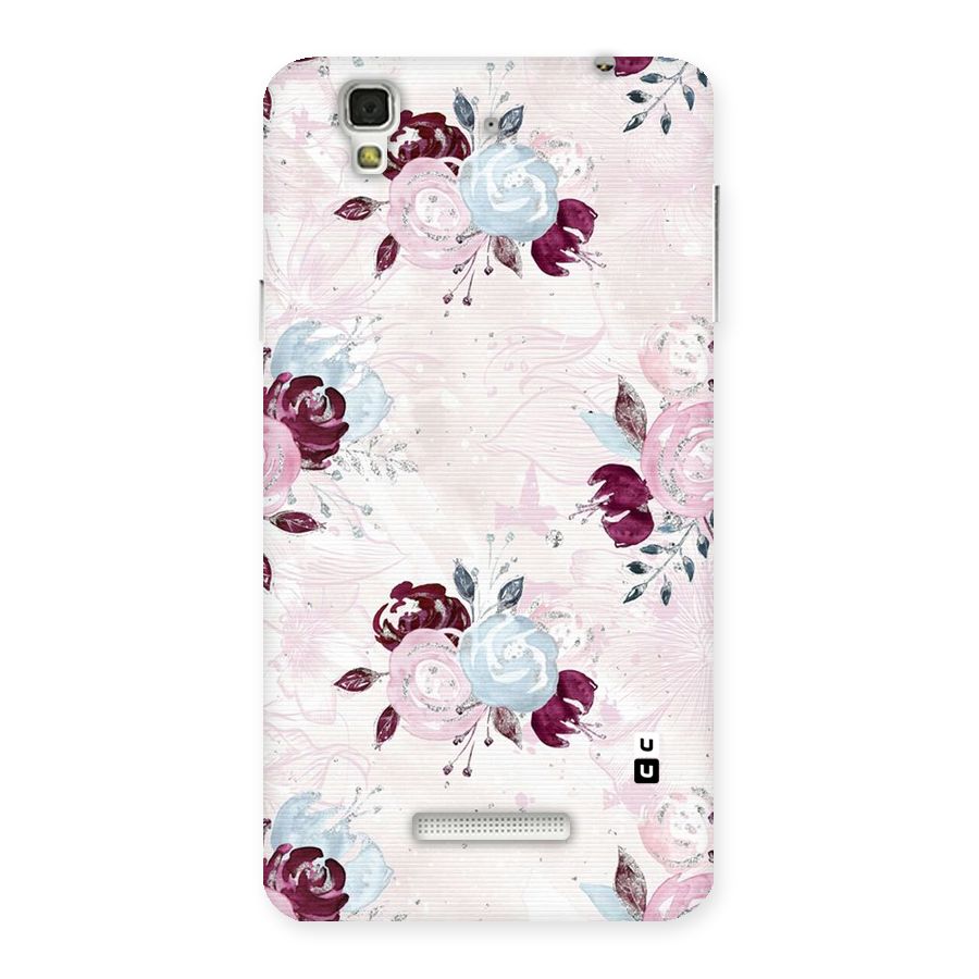 Artsy Florasy Back Case for Yu Yureka