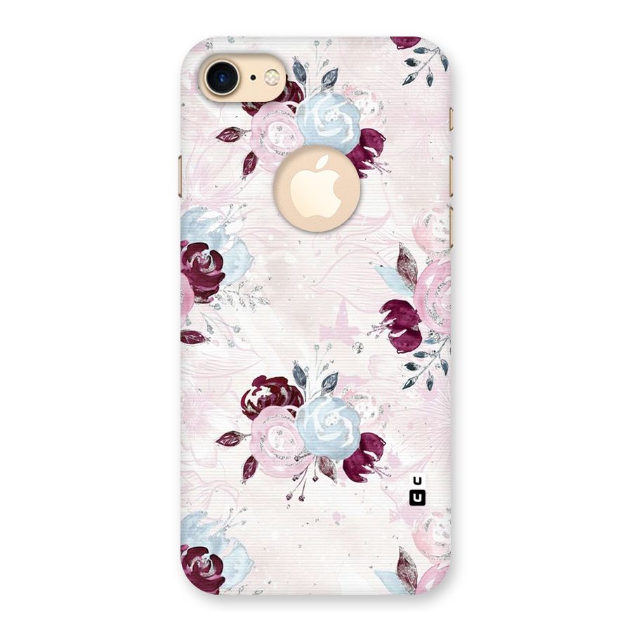 Artsy Florasy Back Case for iPhone 7 Logo Cut