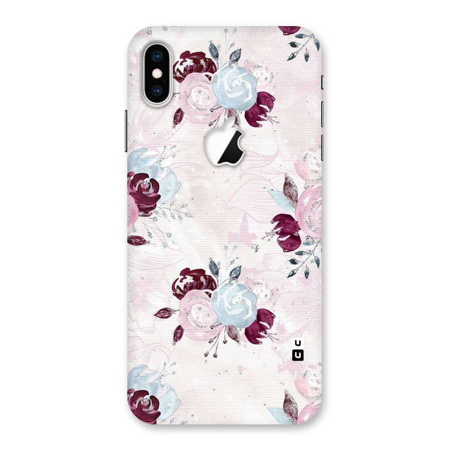 Artsy Florasy Back Case for iPhone XS Max Apple Cut