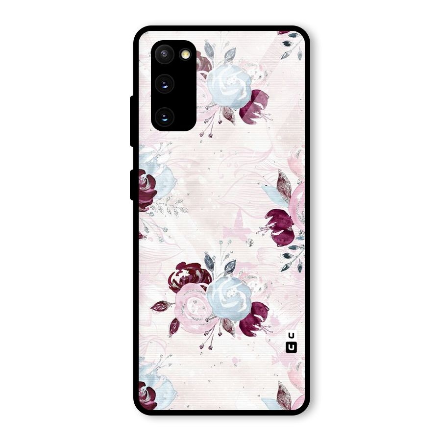 Artsy Florasy Glass Back Case for Galaxy S20 FE 5G