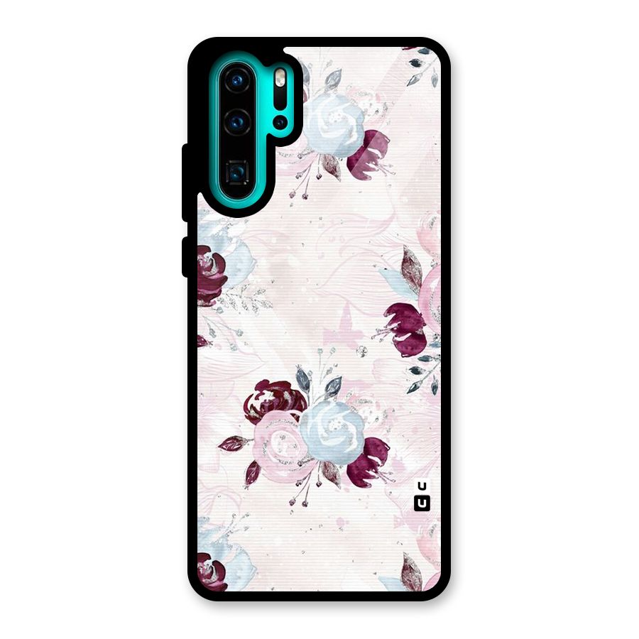 Artsy Florasy Glass Back Case for Huawei P30 Pro