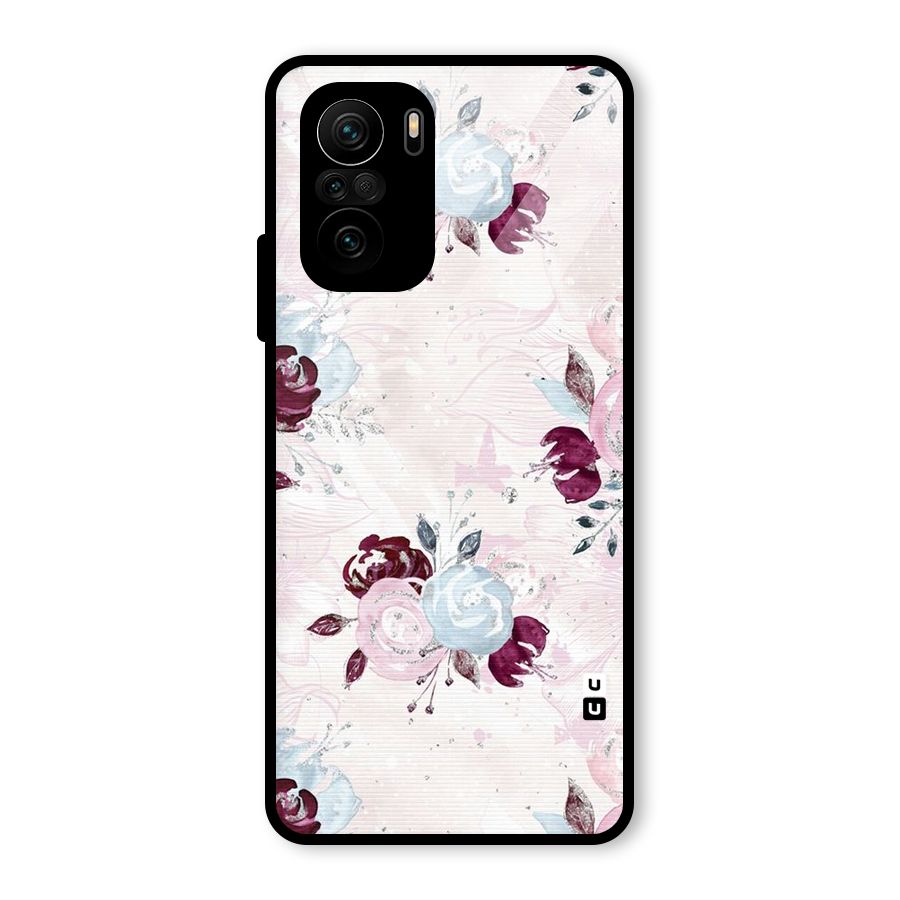 Artsy Florasy Glass Back Case for Mi 11X Pro