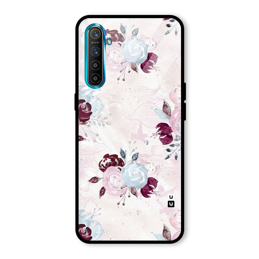 Artsy Florasy Glass Back Case for Realme X2