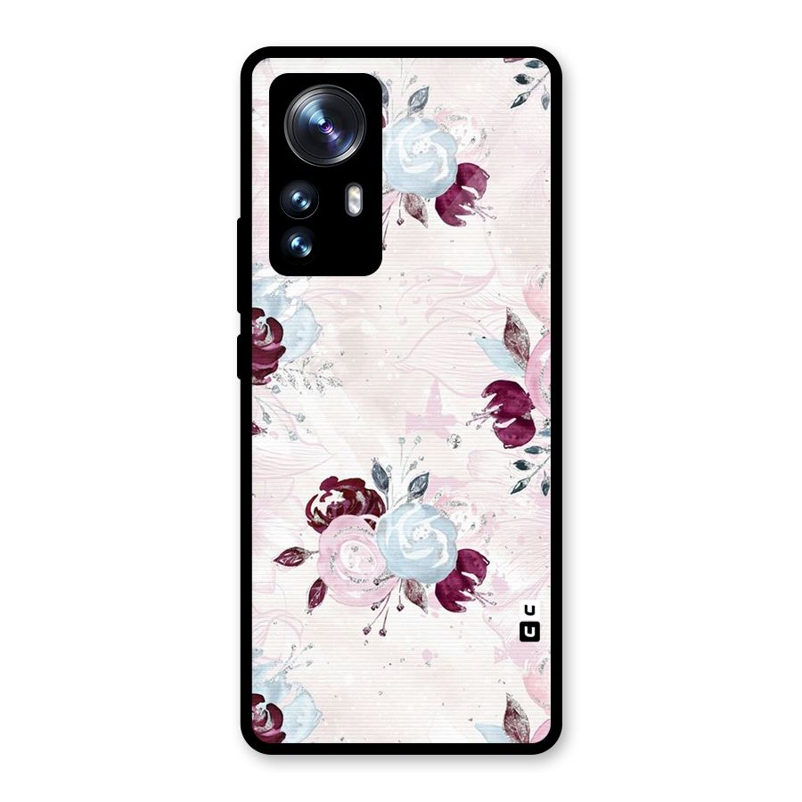 Artsy Florasy Glass Back Case for Xiaomi 12 Pro