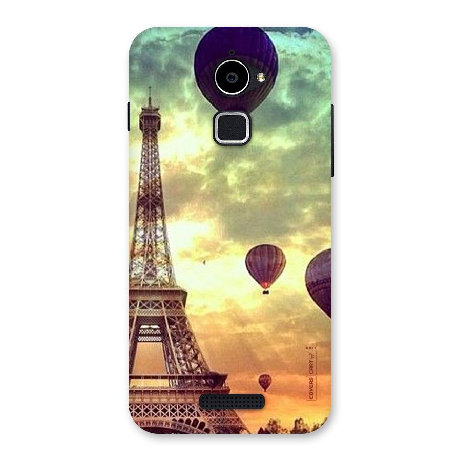 Artsy Hot Balloon And Tower Back Case for Coolpad Note 3 Lite