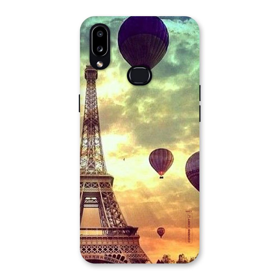 Artsy Hot Balloon And Tower Back Case for Galaxy A10s