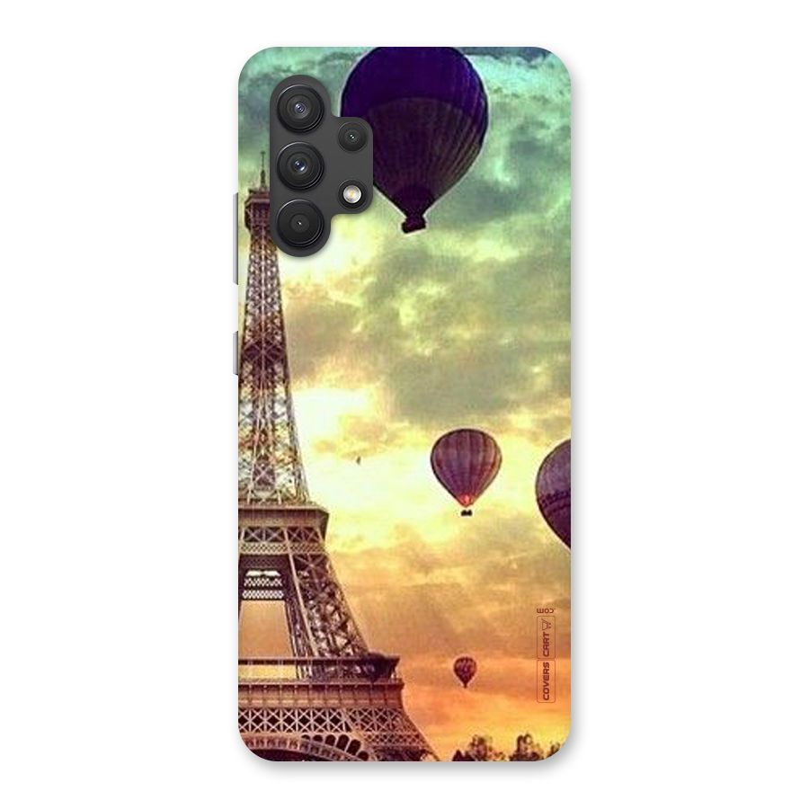 Artsy Hot Balloon And Tower Back Case for Galaxy A32