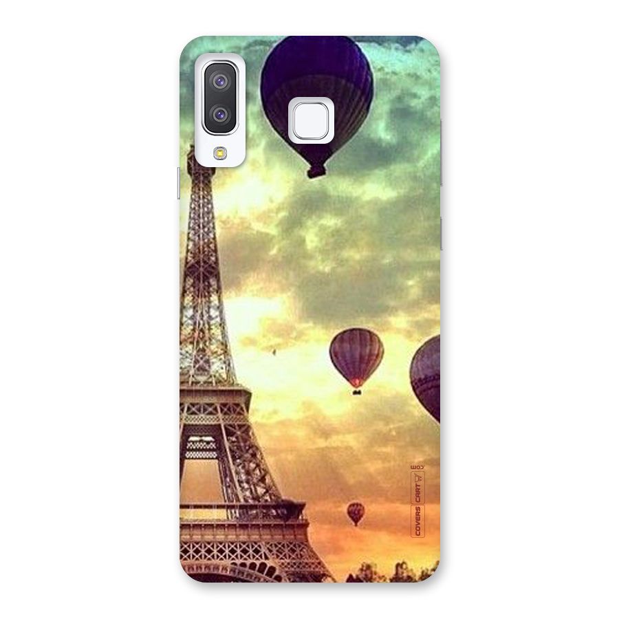 Artsy Hot Balloon And Tower Back Case for Galaxy A8 Star