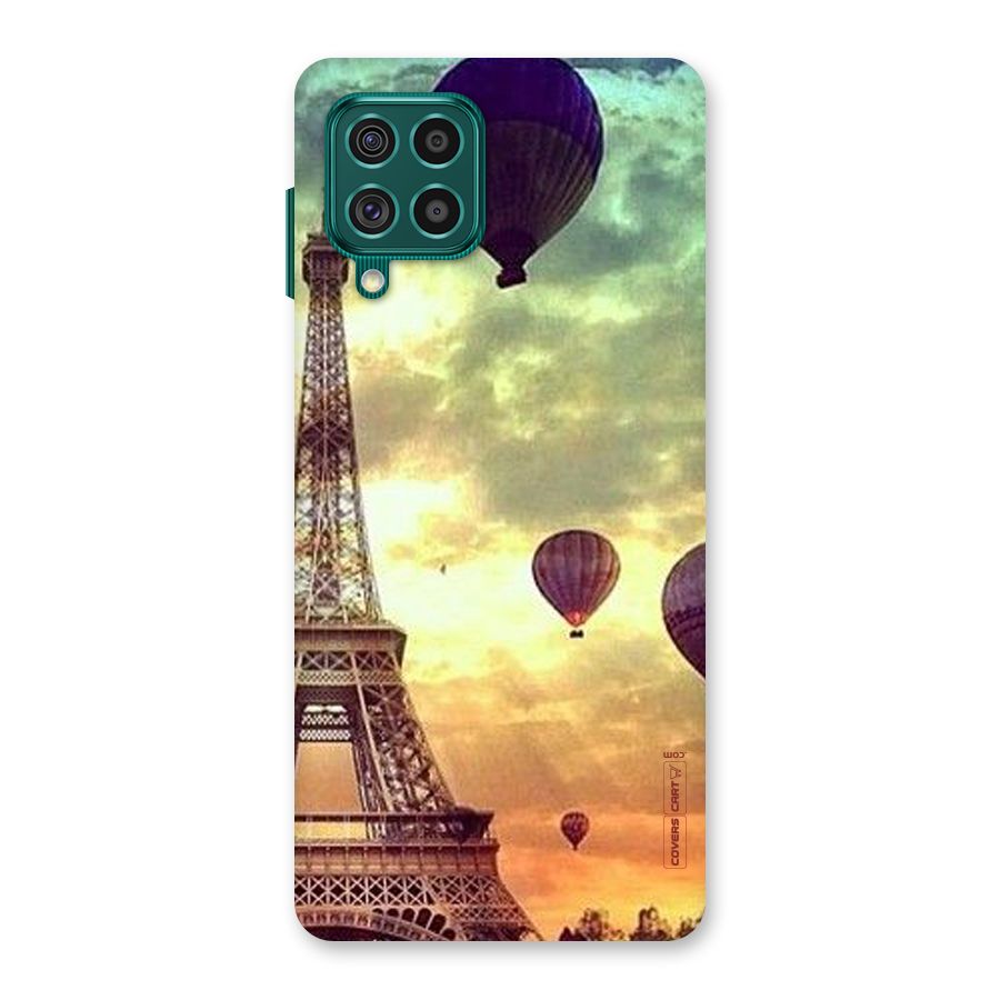Artsy Hot Balloon And Tower Back Case for Galaxy F62