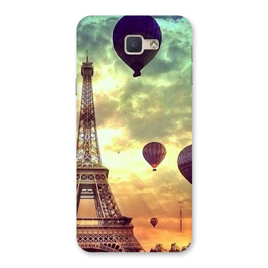 Artsy Hot Balloon And Tower Back Case for Galaxy J5 Prime