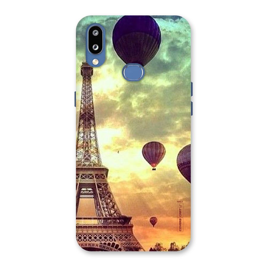 Artsy Hot Balloon And Tower Back Case for Galaxy M01s