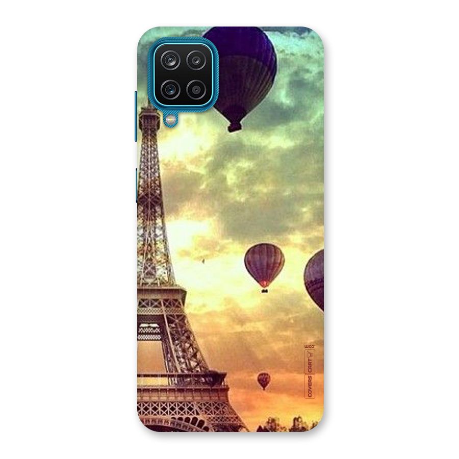 Artsy Hot Balloon And Tower Back Case for Galaxy M12