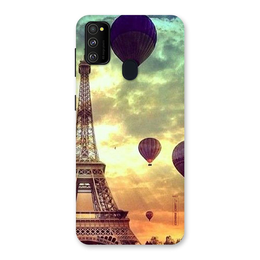 Artsy Hot Balloon And Tower Back Case for Galaxy M30s