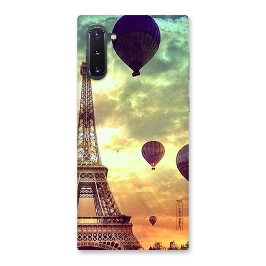 Artsy Hot Balloon And Tower Back Case for Galaxy Note 10