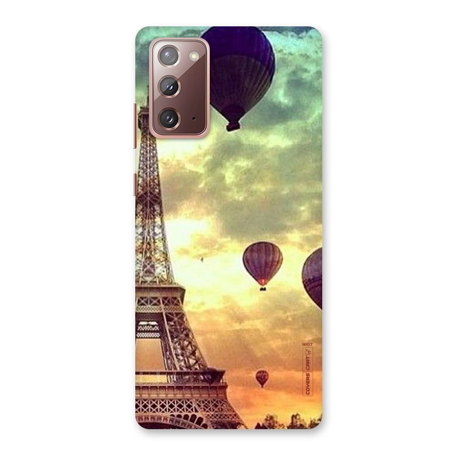 Artsy Hot Balloon And Tower Back Case for Galaxy Note 20