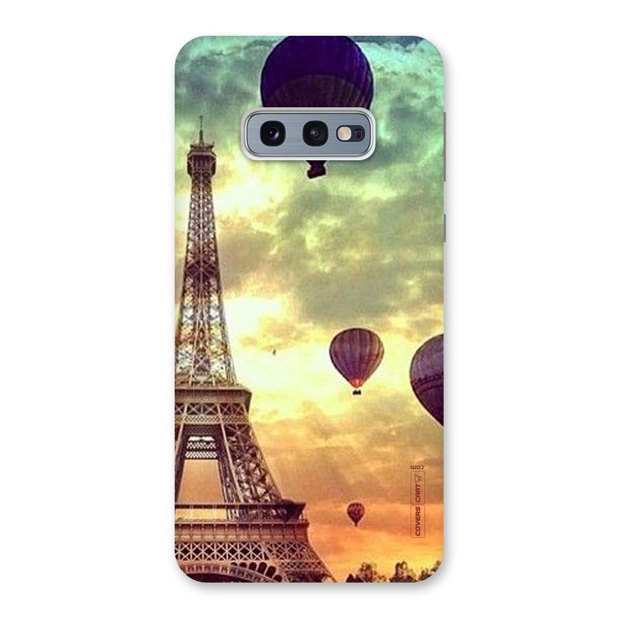 Artsy Hot Balloon And Tower Back Case for Galaxy S10e