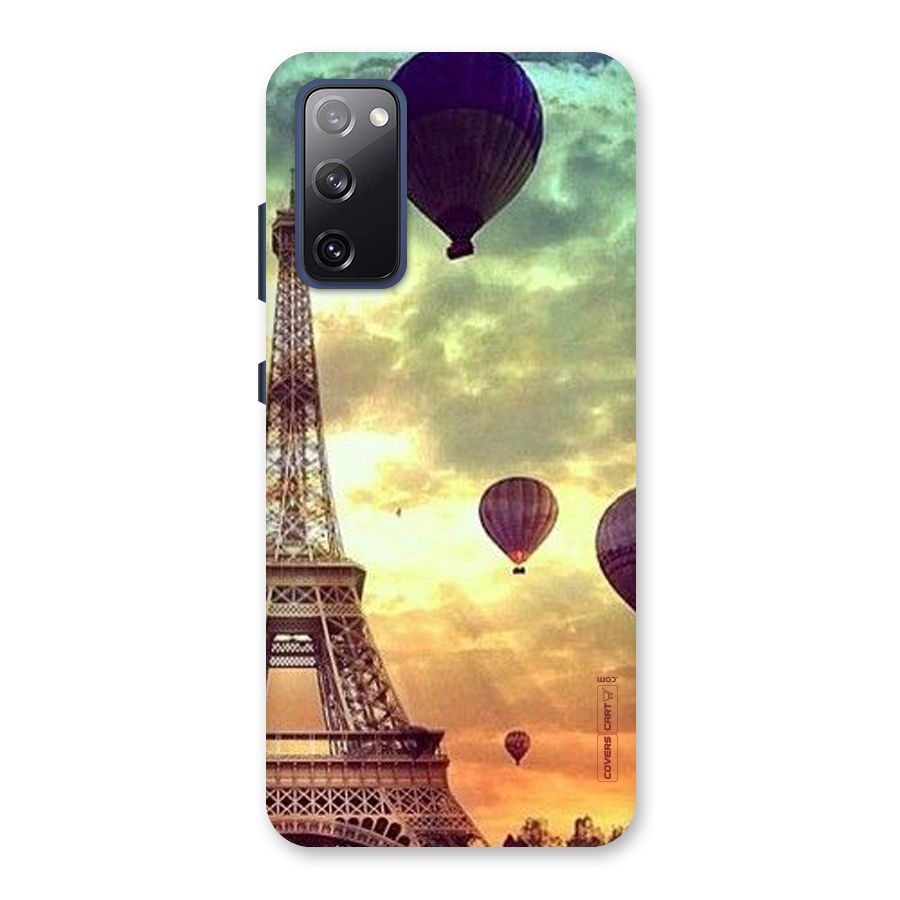 Artsy Hot Balloon And Tower Back Case for Galaxy S20 FE