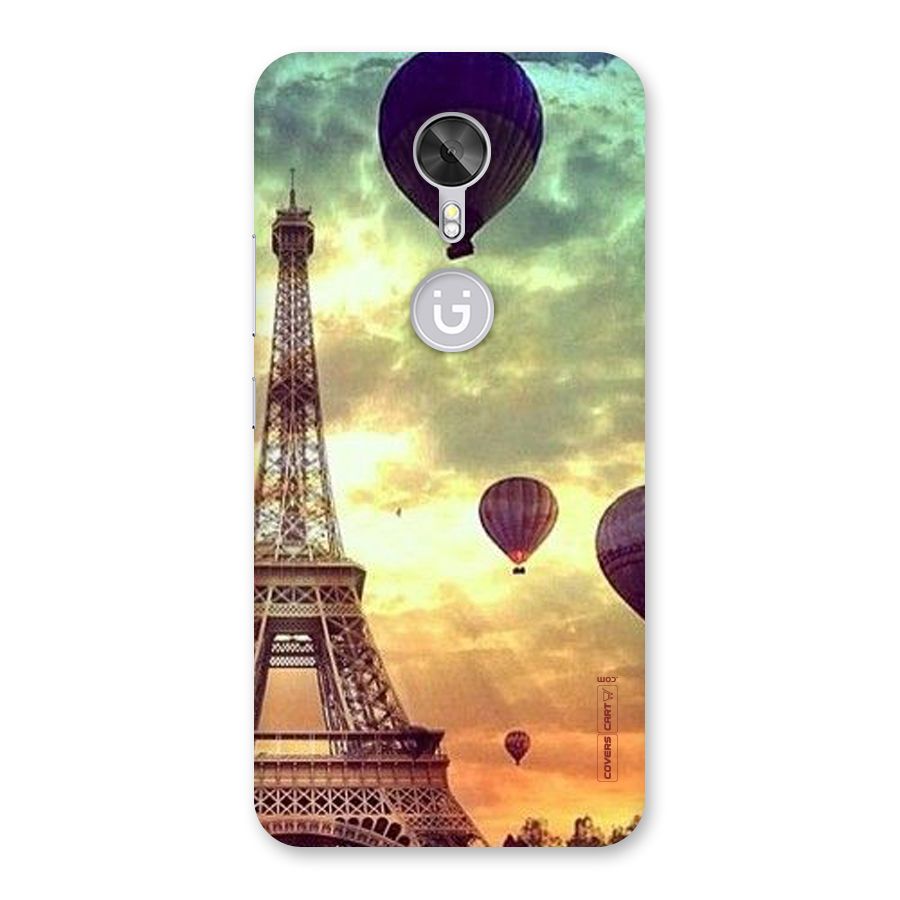 Artsy Hot Balloon And Tower Back Case for Gionee A1