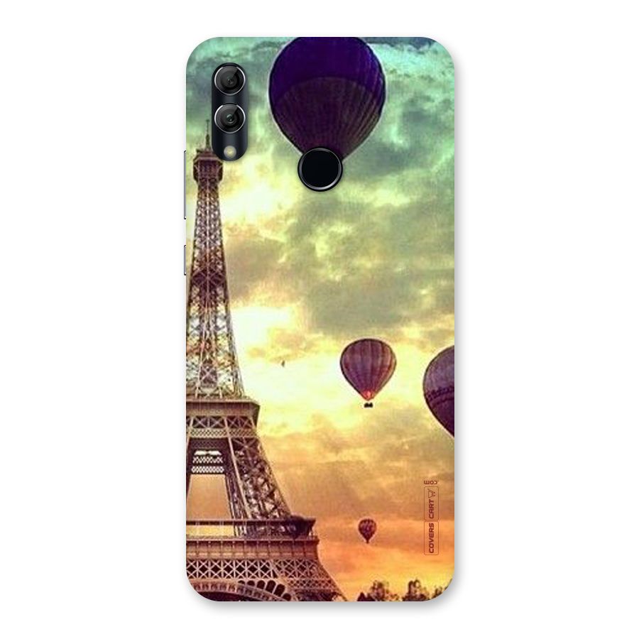 Artsy Hot Balloon And Tower Back Case for Honor 10 Lite