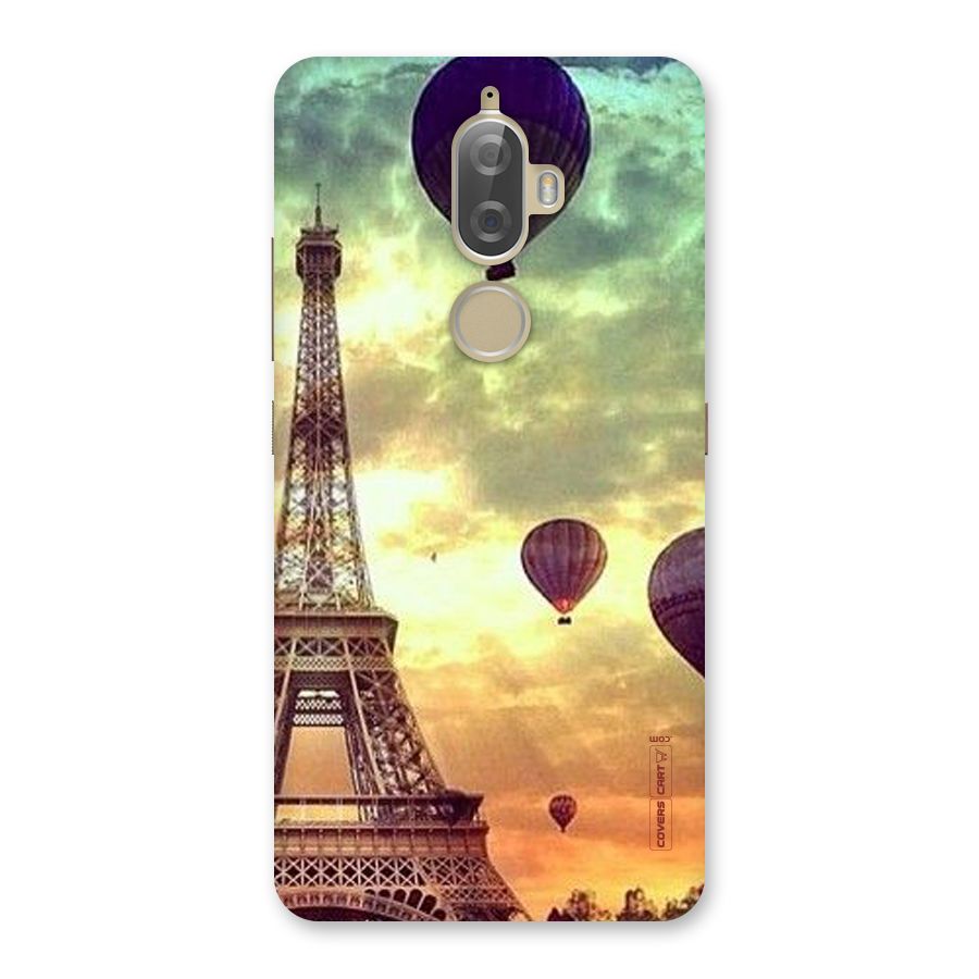 Artsy Hot Balloon And Tower Back Case for Lenovo K8 Plus