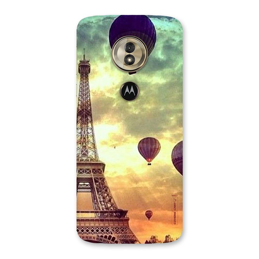 Artsy Hot Balloon And Tower Back Case for Moto G6 Play