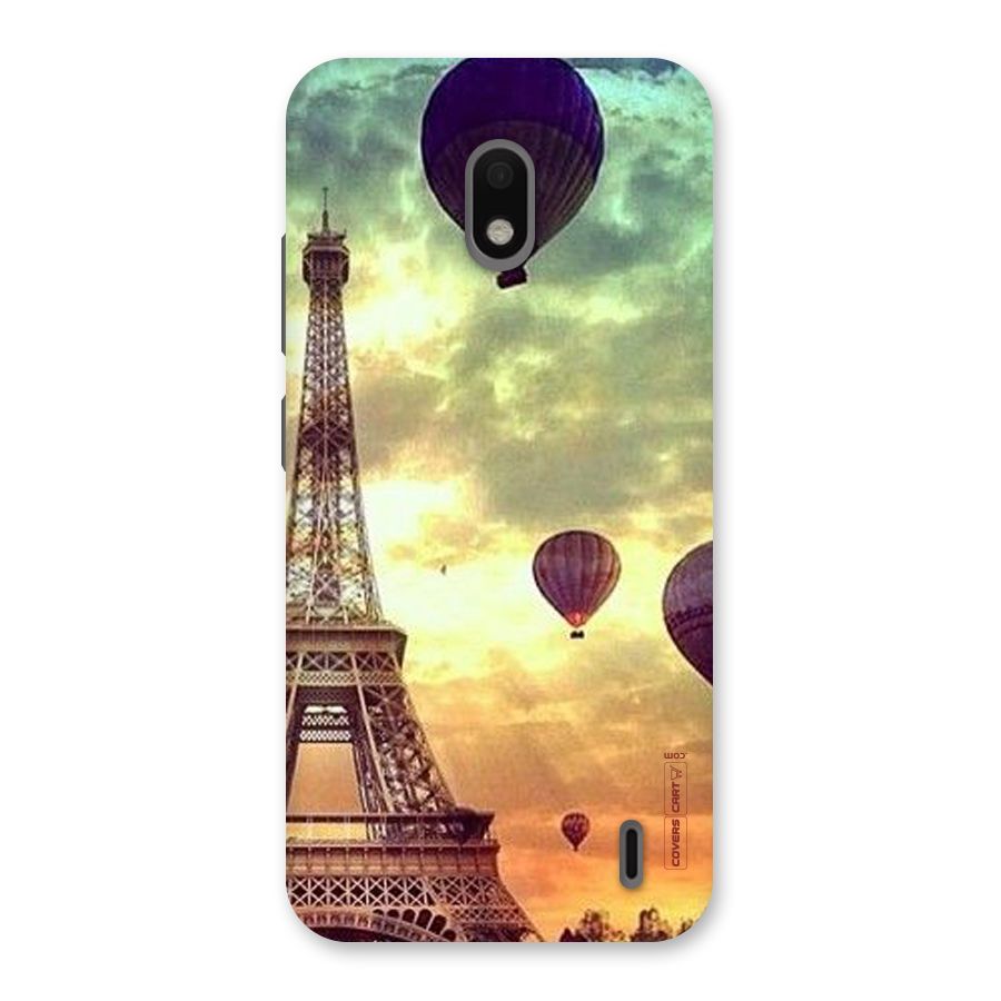 Artsy Hot Balloon And Tower Back Case for Nokia 2.2