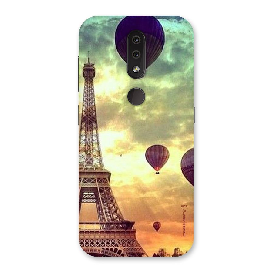 Artsy Hot Balloon And Tower Back Case for Nokia 4.2