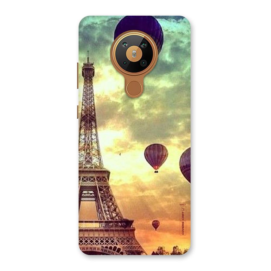 Artsy Hot Balloon And Tower Back Case for Nokia 5.3
