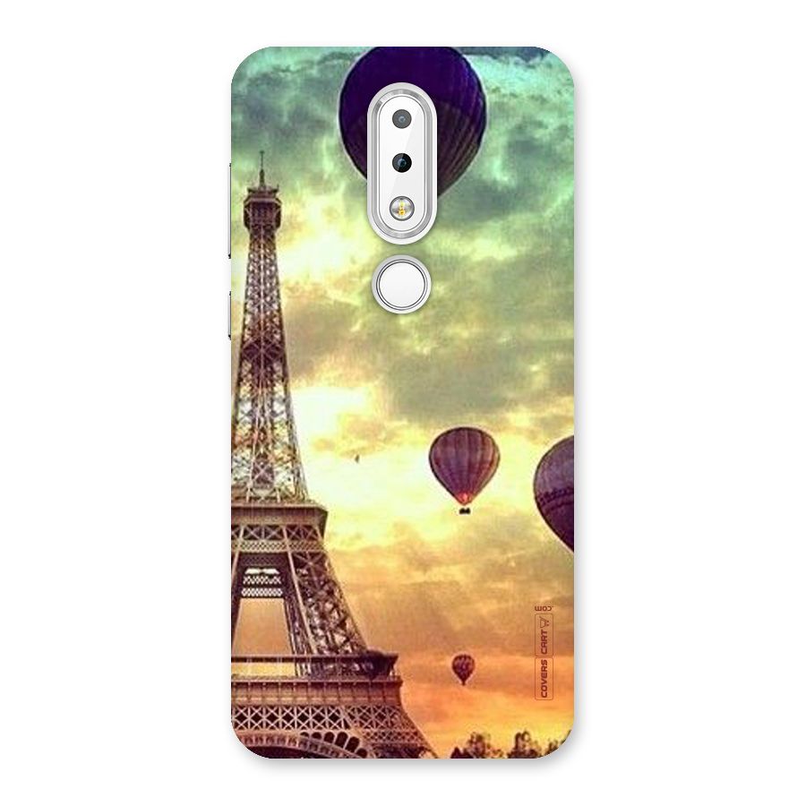 Artsy Hot Balloon And Tower Back Case for Nokia 6.1 Plus