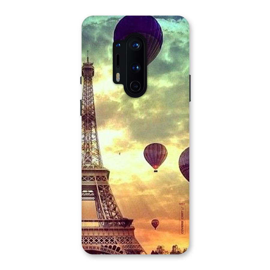 Artsy Hot Balloon And Tower Back Case for OnePlus 8 Pro