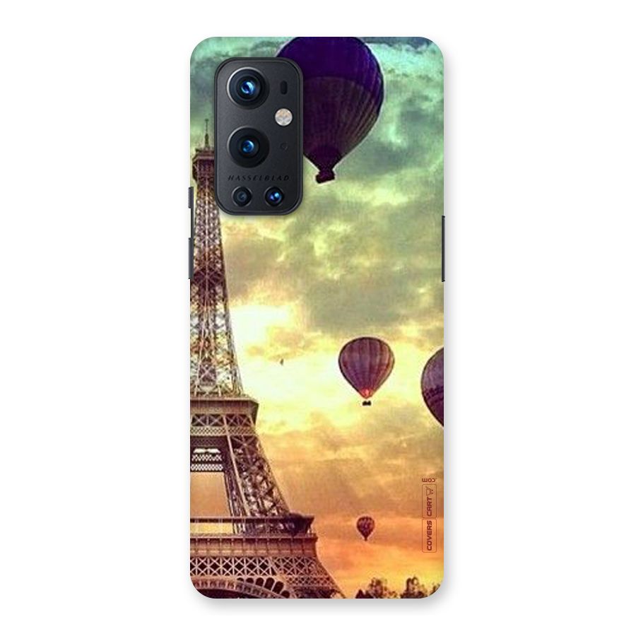 Artsy Hot Balloon And Tower Back Case for OnePlus 9 Pro