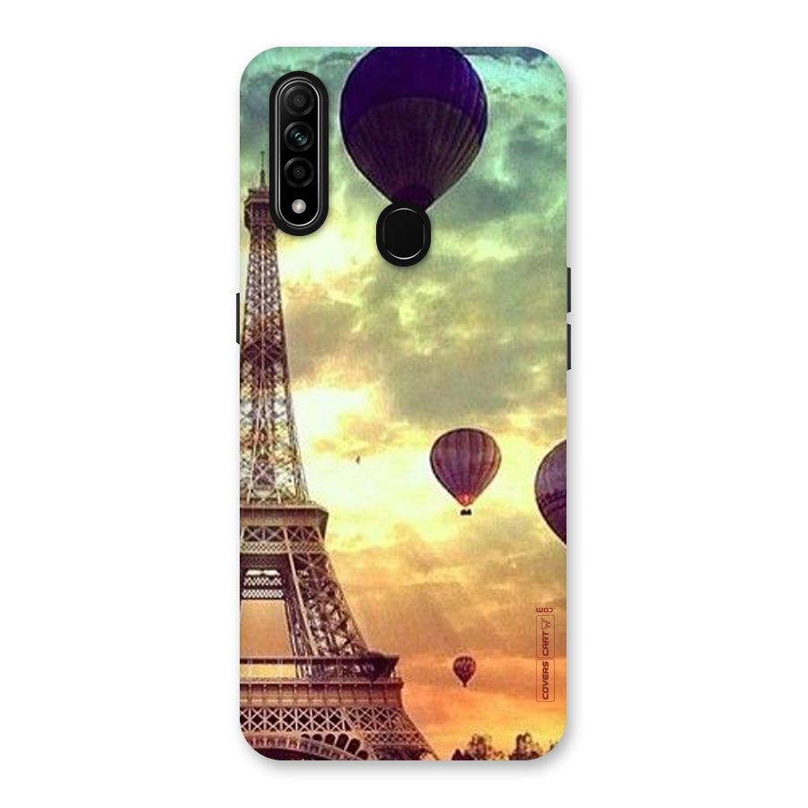 Artsy Hot Balloon And Tower Back Case for Oppo A31