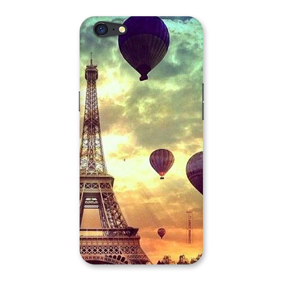 Artsy Hot Balloon And Tower Back Case for Oppo A71