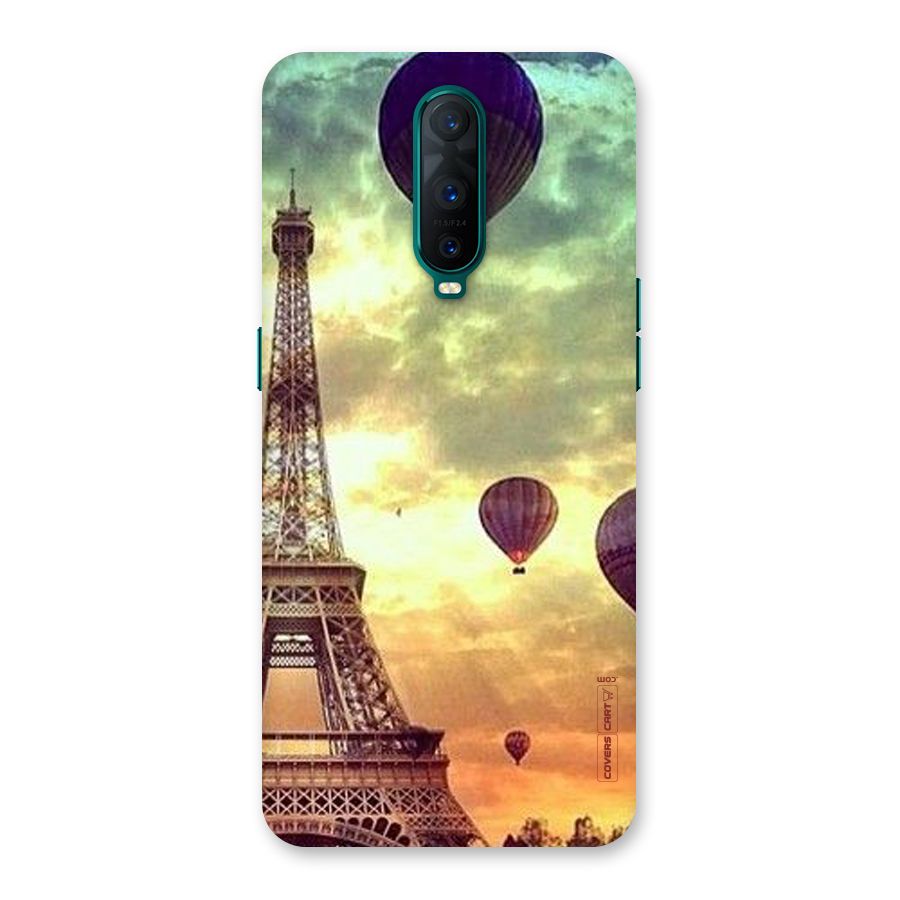 Artsy Hot Balloon And Tower Back Case for Oppo R17 Pro