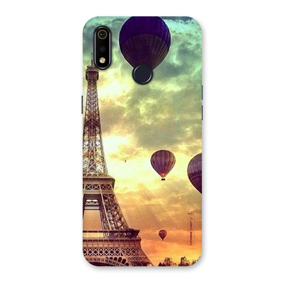 Artsy Hot Balloon And Tower Back Case for Realme 3i
