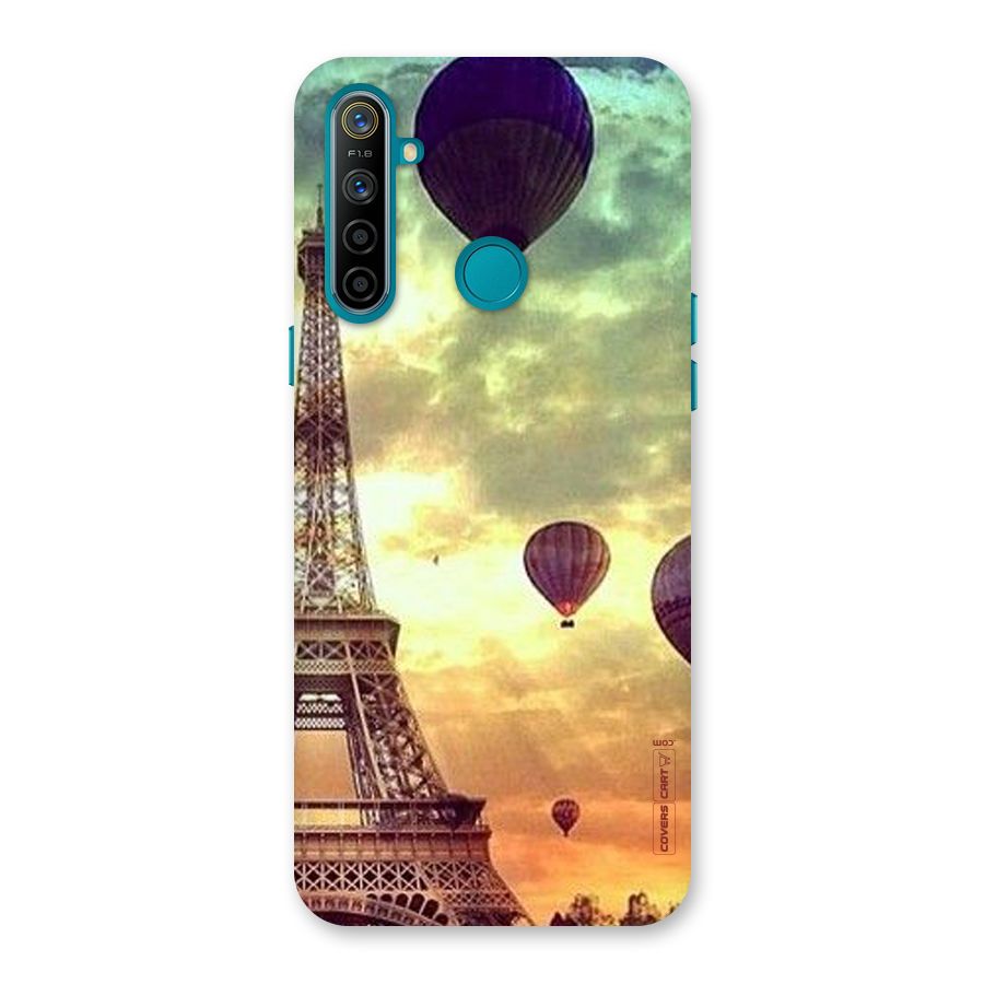 Artsy Hot Balloon And Tower Back Case for Realme 5i